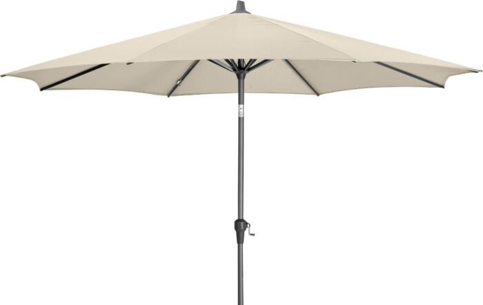 Pacific Lifestyle Riva 3m Round Champagne Parasol & 40kg Wheeled Base