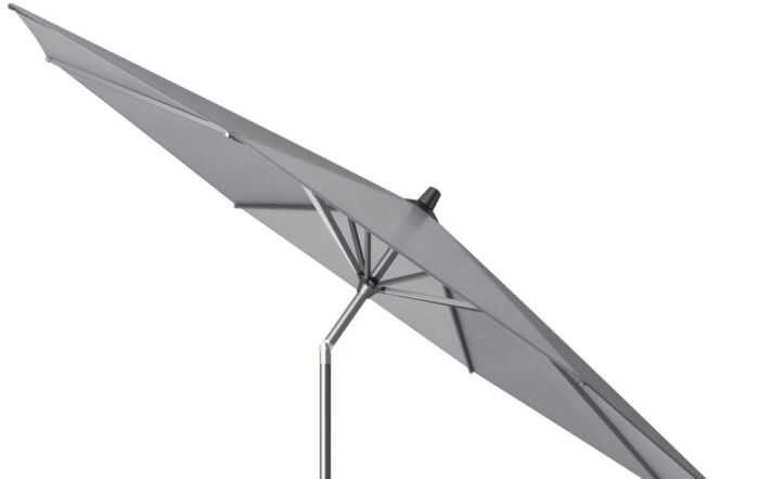 Pacific Lifestyle Riva Premium 3mt Round Manhattan Parasol & 40kg Wheeled Base