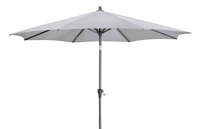 Pacific Lifestyle Riva Platinum Parasol - Light Grey 3 Metre