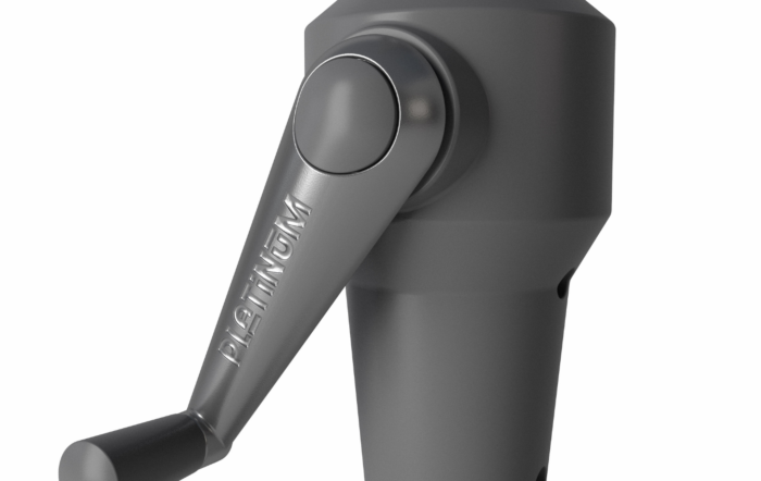 Pacific Lifestyle Riva Premium 3mt Round Faded Black Parasol With 25kg Base