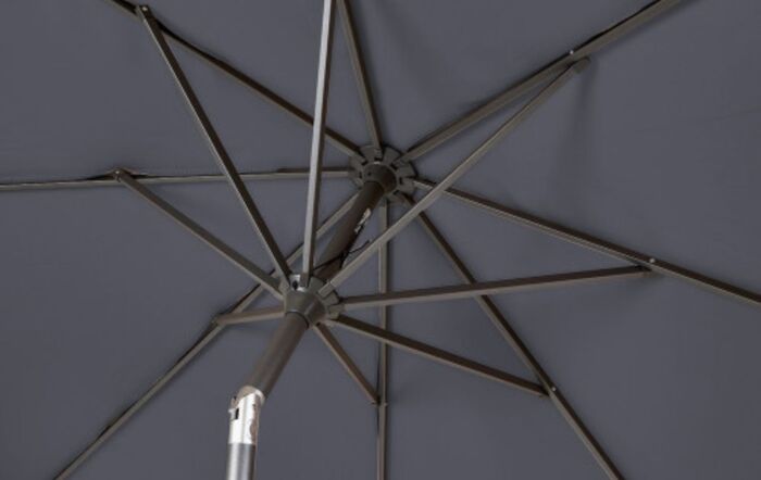 Pacific Lifestyle Riva 3m Table Parasol - Grey