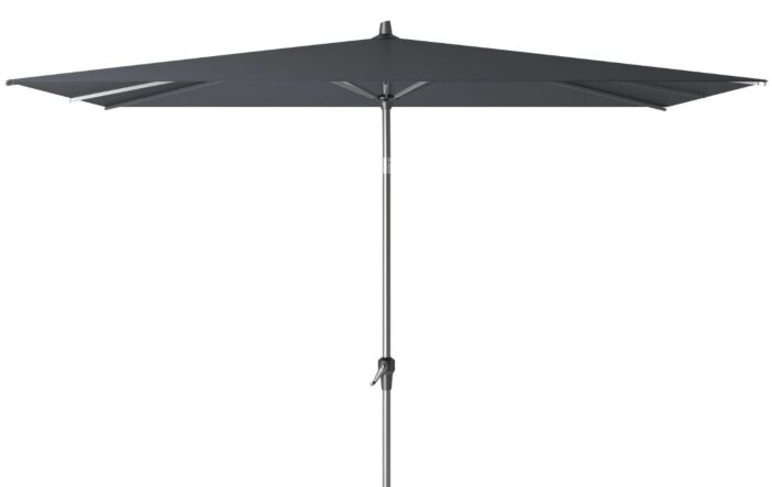 Pacific Lifestyle Riva 3 X 2 mt Anthracite Parasol With 40kg Grey Ceramica Base