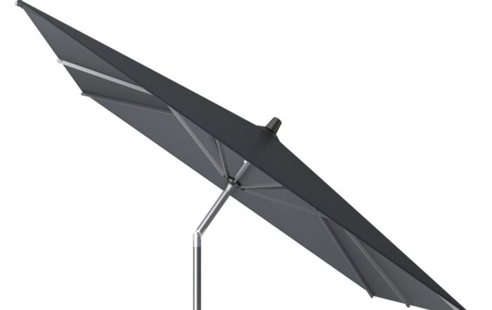 Pacific Lifestyle Riva 3 X 2 mt Anthracite Parasol With 40kg Grey Ceramica Base