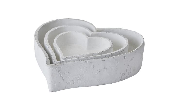 Hill Interiors Set Of Three Large Matt White Ceramic Dishes Hill Interiors Set Of Three Large Matt White Ceramic Dishes