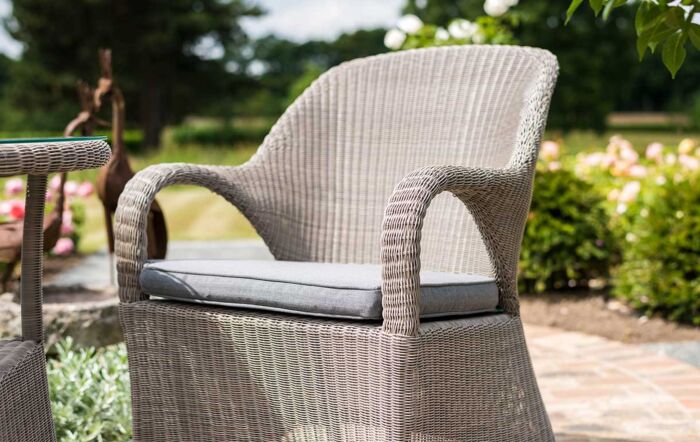 4 Seasons Outdoor Sussex Bistro Set - Pebble Grey 4 Seasons Outdoor Sussex Bistro Set - Pebble Grey