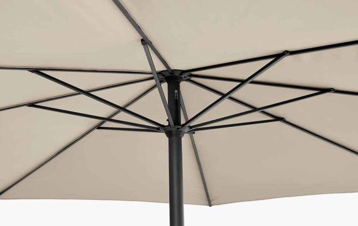 Pacific Lifestyle Riva 3.5m Round Champagne Parasol