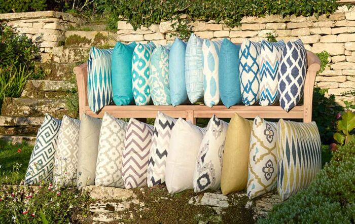 Bramblecrest Olive Square Scatter Cushion