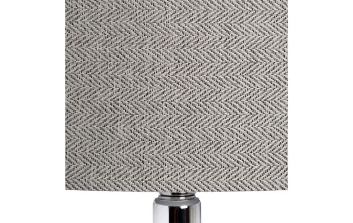 Hill Interiors Verona Glass Table Lamp with Shade