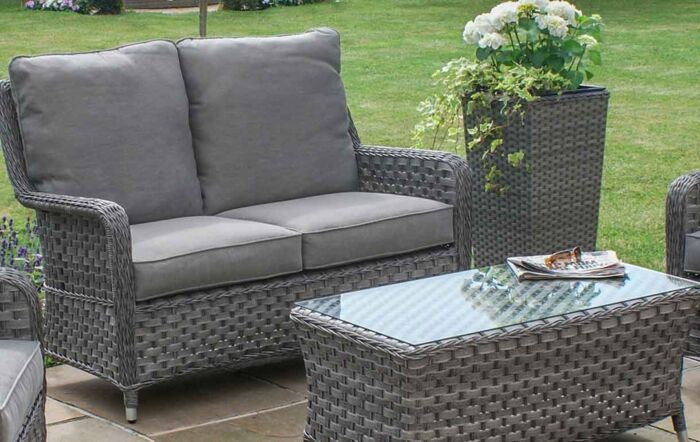 Maze Victoria Garden High Back Sofa Set - Small