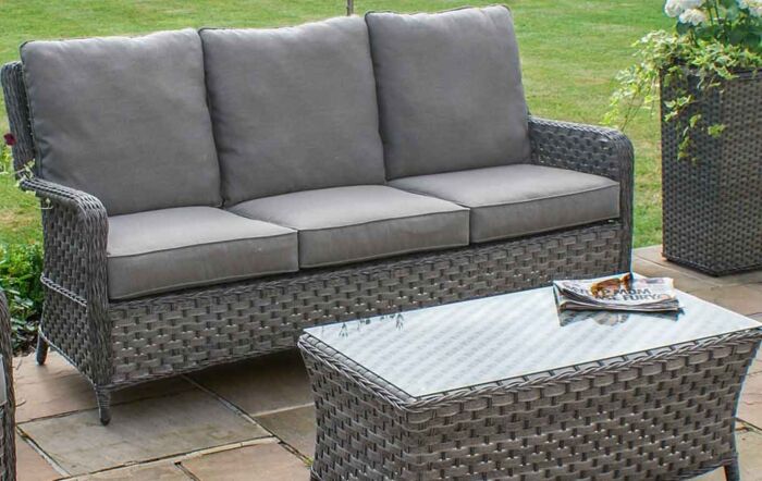 Maze rattan victoria 3 seater sofa set discount