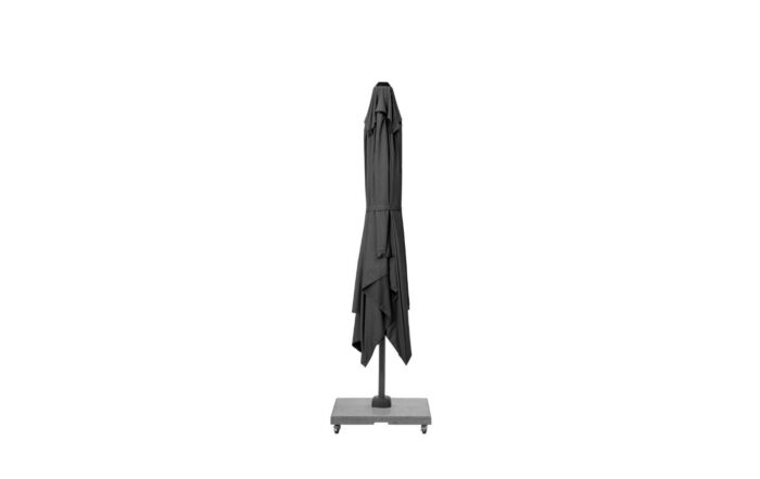 Pacific Lifestyle Voyager T2 2.7mt Square Anthracite Free Arm Parasol & 90kg Wheeled Granite Base Pacific Lifestyle Voyager T2 2.7mt Square Anthracite Free Arm Parasol & 90kg Wheeled Granite Base