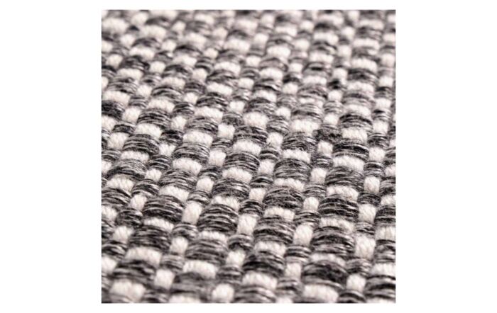 Pacific Lifestyle Graphite And White Indoor And Outdoor Rug