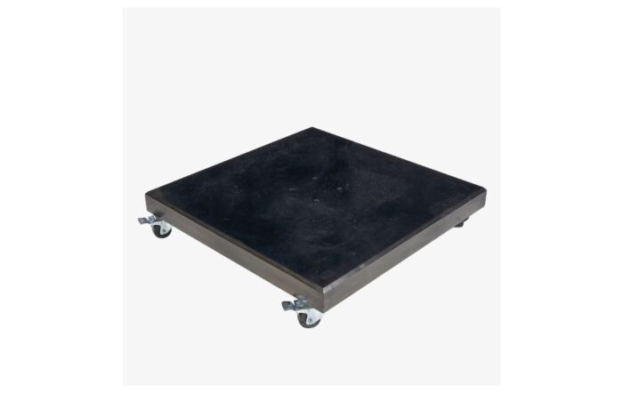 Pacific Lifestyle Voyager T1 3m Round Anthracite Parasol with 90kg Granite Base