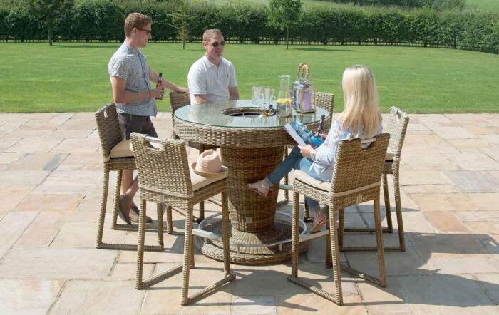 Maze Winchester 6 Seat Bar Set with Ice Bucket