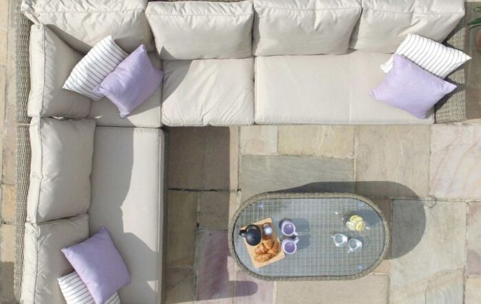 Winchester Large Garden Corner Sofa Set