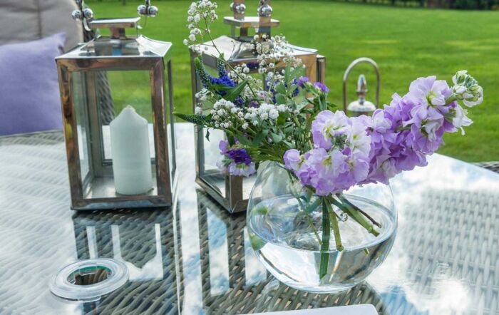 Maze Winchester 4 Seat Round Dining Set 