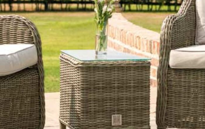 Maze Winchester Rattan Garden Bistro Table Set Maze Winchester Rattan Garden Bistro Table Set