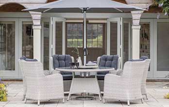 Chedworth 6 Seat Round Dining Set