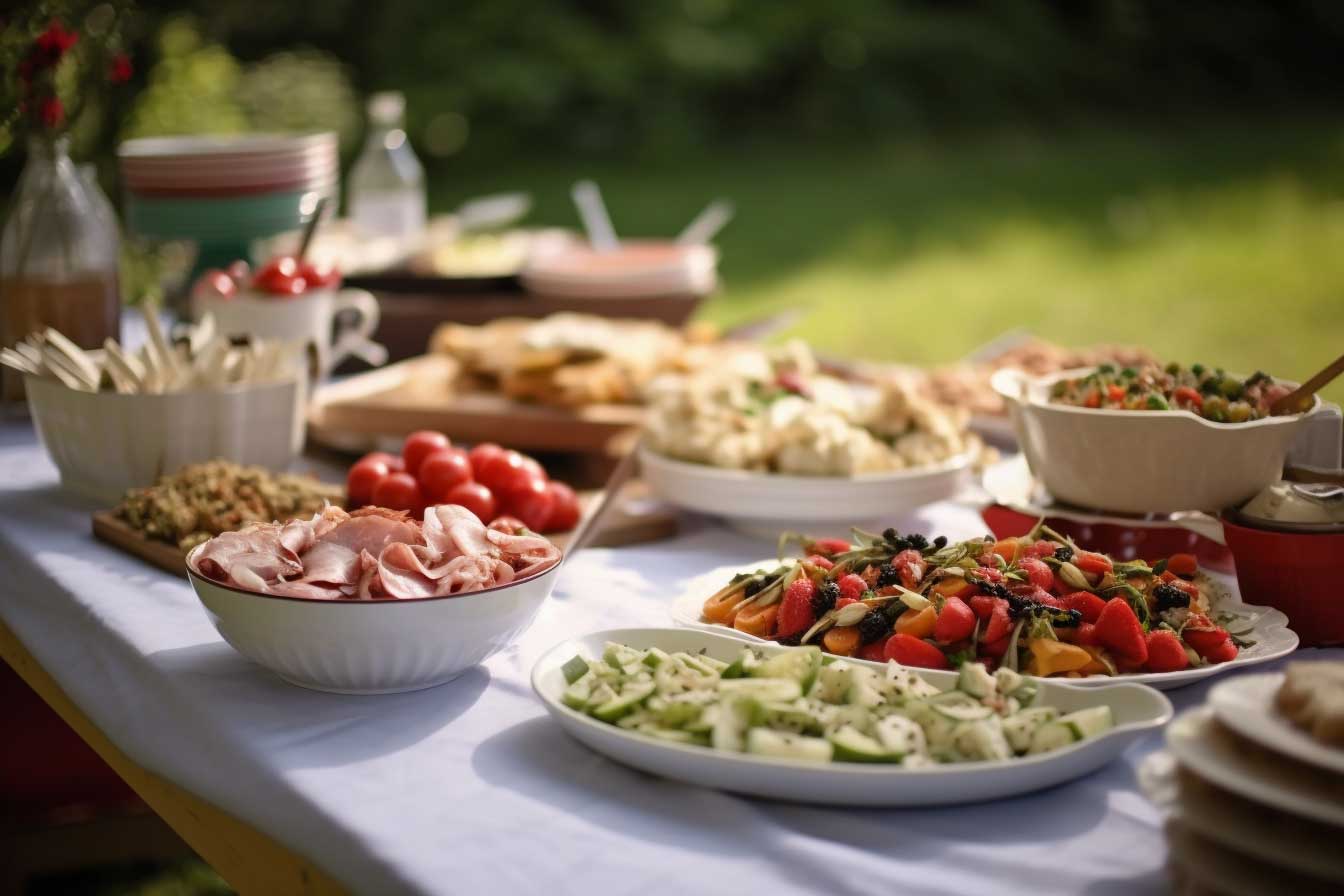 Summer Garden Party Food Platters