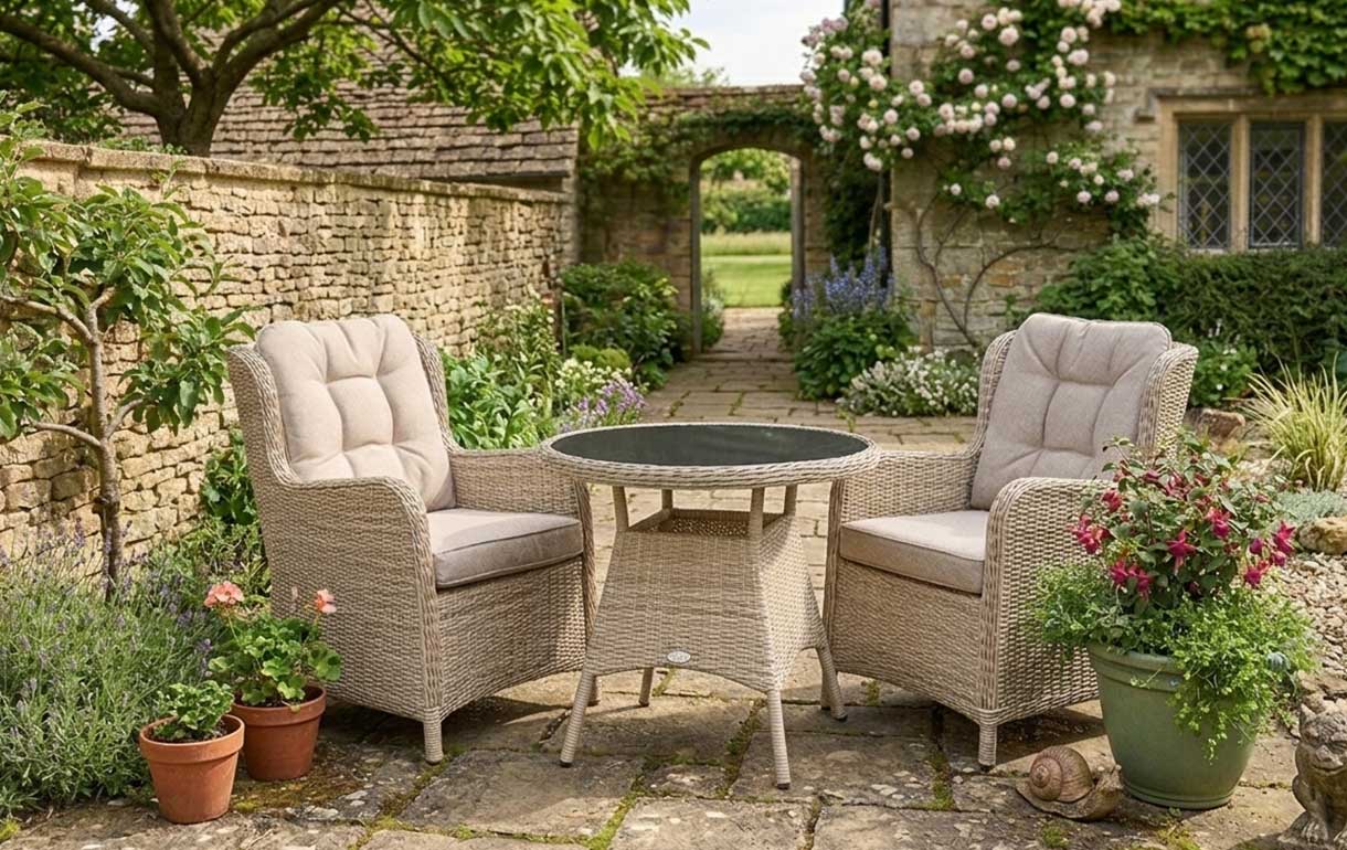 chedworth small round bistro set